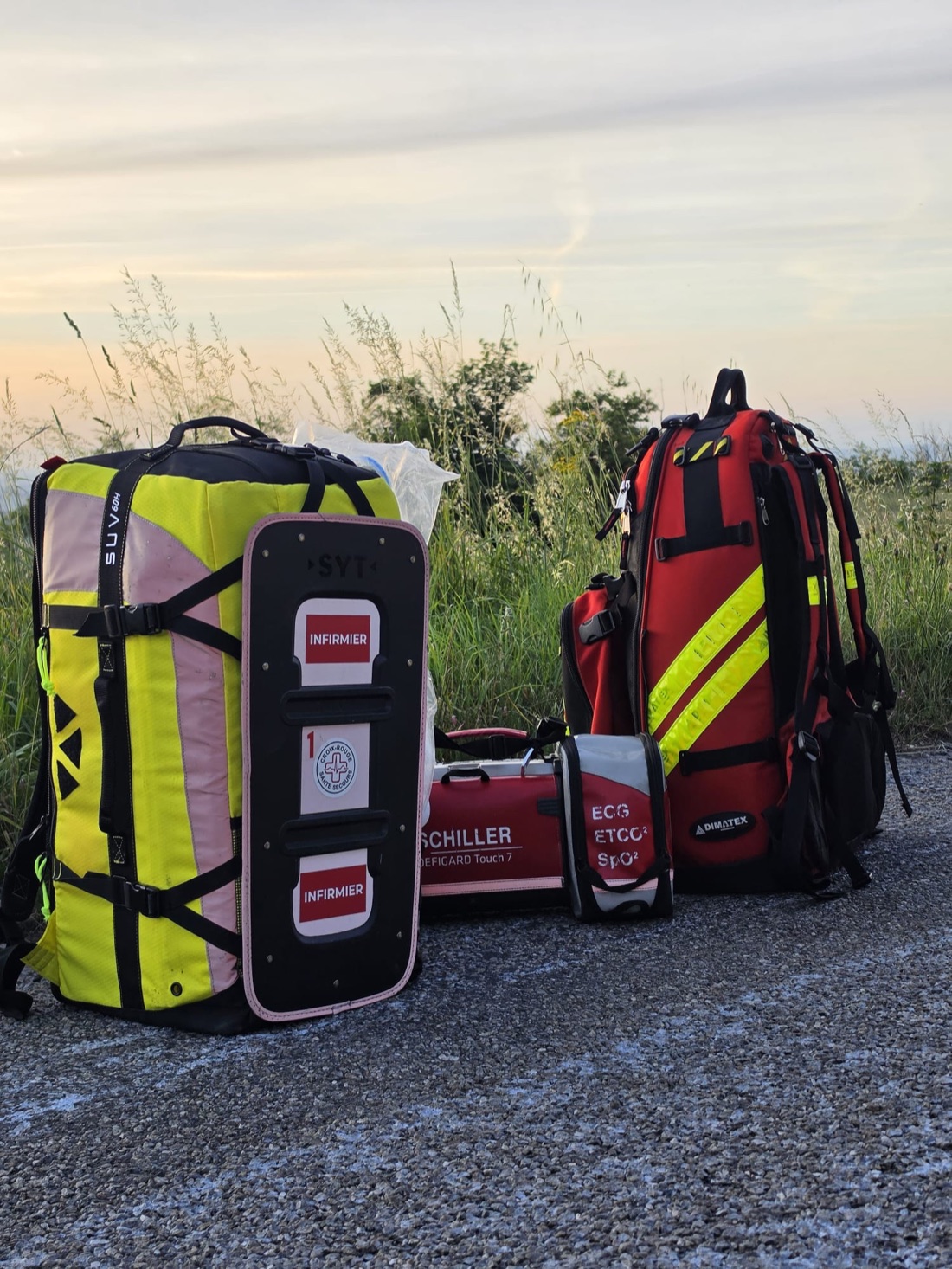 Sacs et matériel médical Croix-Rouge Santé Secours